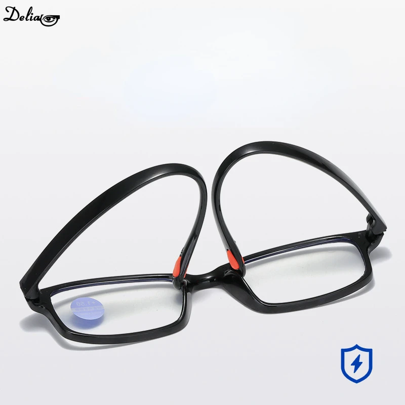 Reading Glasses Men's Women's Anti-Blue Light TR90 Sports Frame Anti-radiation