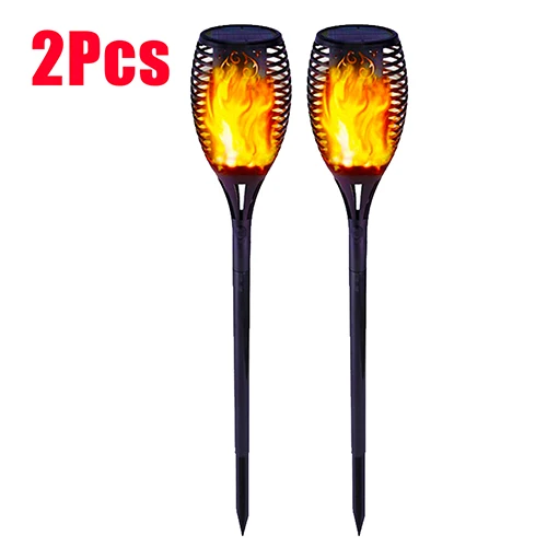 1-10Pcs 12LED Solar Flame Torch Light Flickering Lamp Waterproof Solar LED Garden Lawn Light for Outdoor Terrace Landscape Decor solar lights for sale Solar Lamps