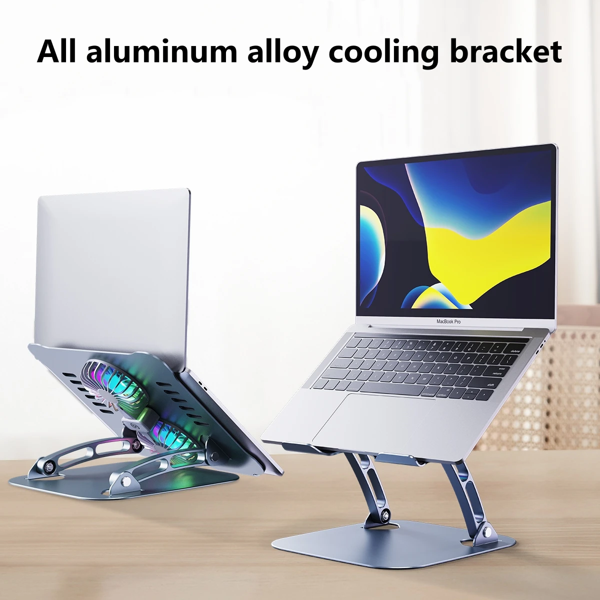 Laptop Stand Computer Cooling Fan Apple MacBook 11-16 Inch Dell Lenovo Aluminum alloy Bracket All Tablets laptop stand,laptop fan stand