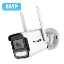 4K Ultra HD WiFi Wireless AI Human Detection Outdoor Security Camera - 8MP NO TF Card