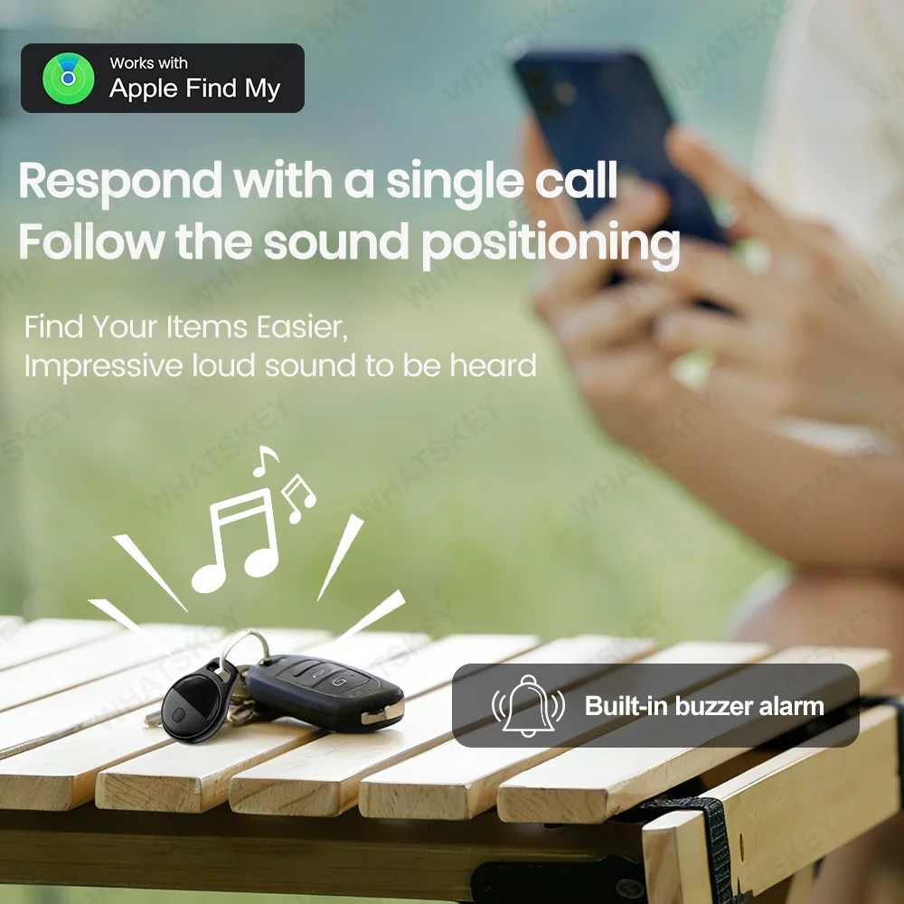 Enhanced Bluetooth GPS Tracker with Anti-Loss Alert and Locator for Keys, Pets, and Personal Items