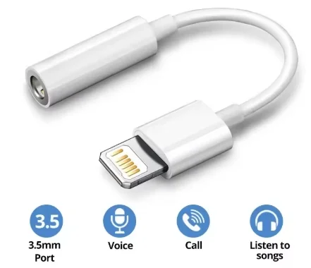 USB Type C To 3.5 Jack Earphone Adapter USB-C 3 5mm Audio Cable Converter For IP