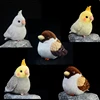 Cockatiel Parrot High Fidelity Chickadee Cute Plushie Sparrow Bird Tit Plush Toys Lifelike Animals Simulation Stuffed Doll Gifts 1