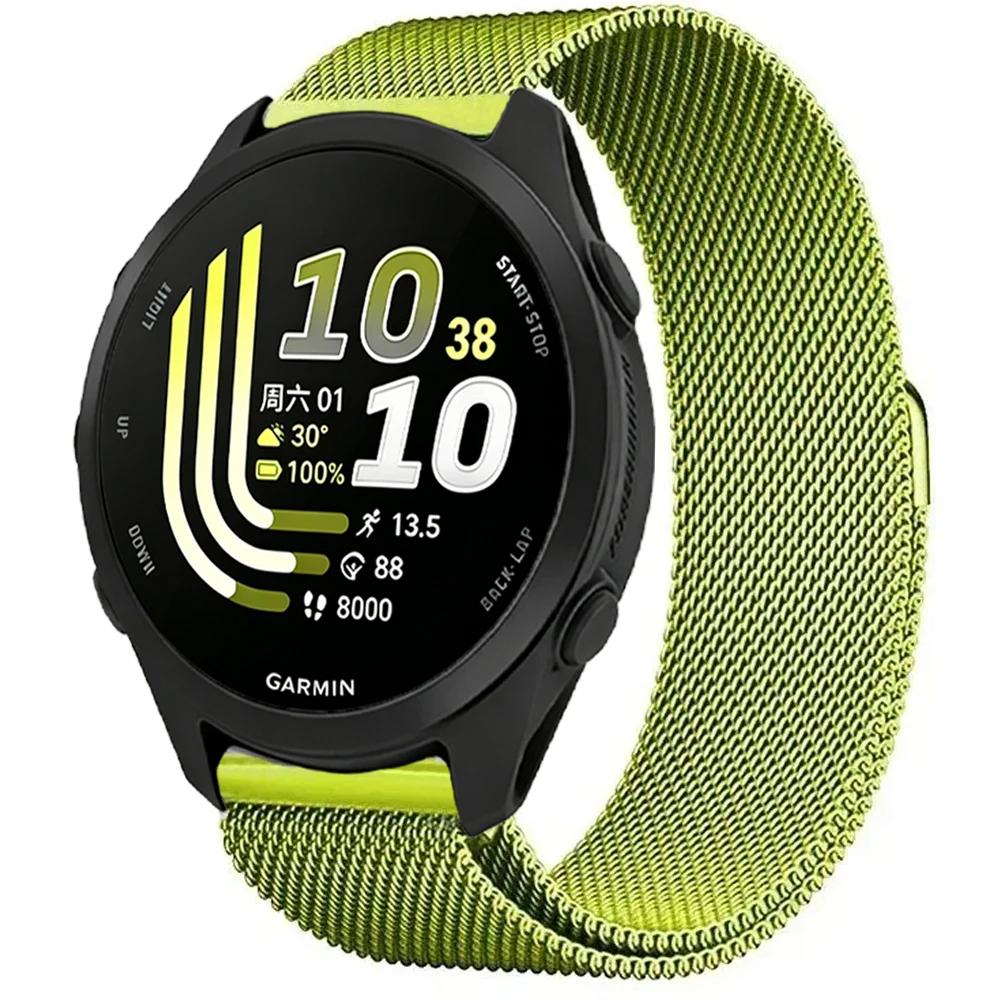 Elegant Magnetic Metal Milanese Loop Bracelet - Universal Fit 22mm & 20mm Strap