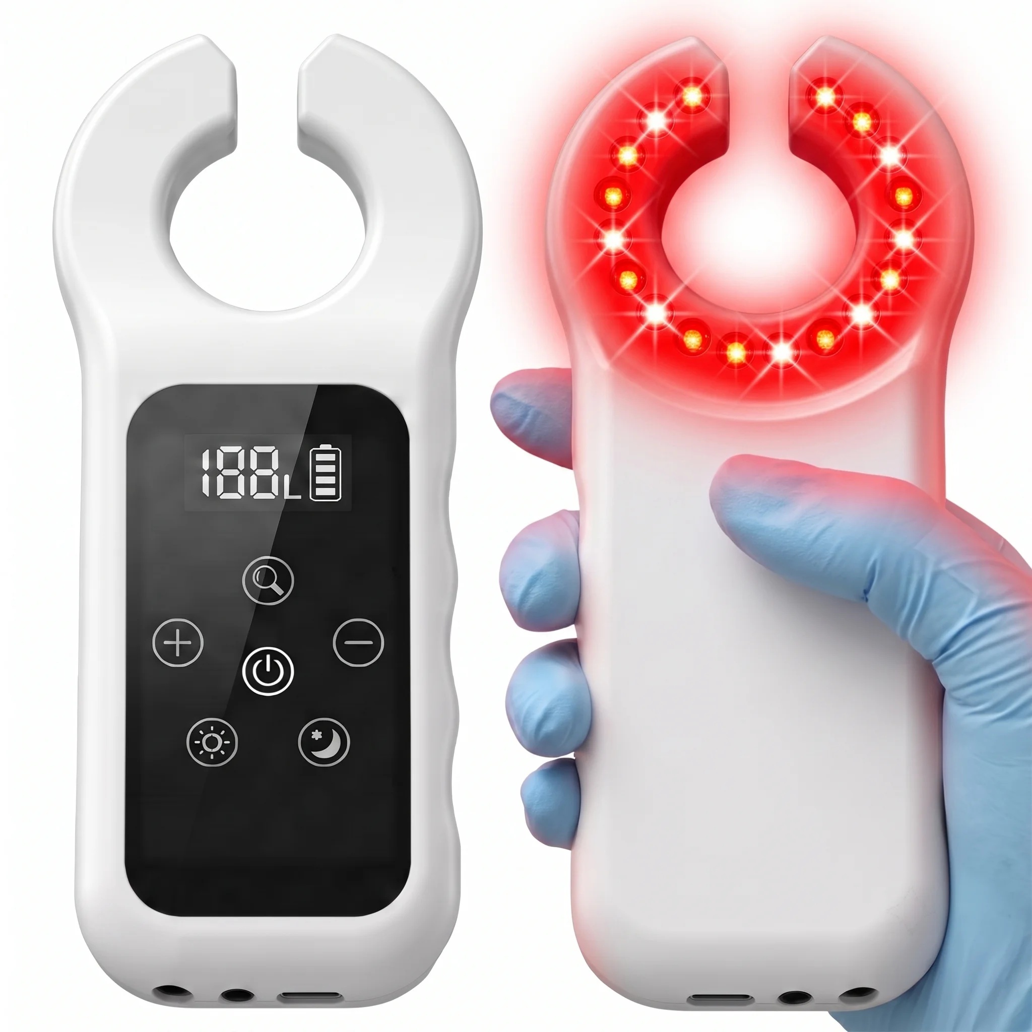 Scanner a Infrarossi per Vene, Rilevatore di Vene LED, Localizzatore Portatile di Vasi Sanguigni, Dispositivo per la Ricerca di Vene con Display Touch Screen - immagine 5