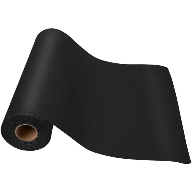 50cm×10m 대형 헤비 듀티 블랙 크래프트 종이 롤 선물 포장용 찢어짐 방지 핸드크래프트 게시판 바닥 보호 커버