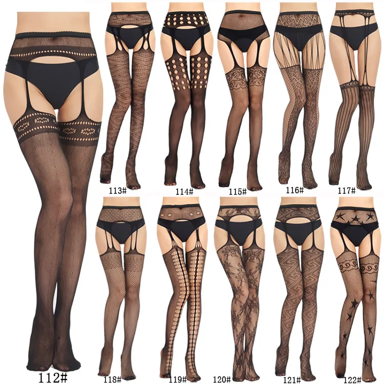 Sexy Lingerie Women Tights Stockings Garter Belt
