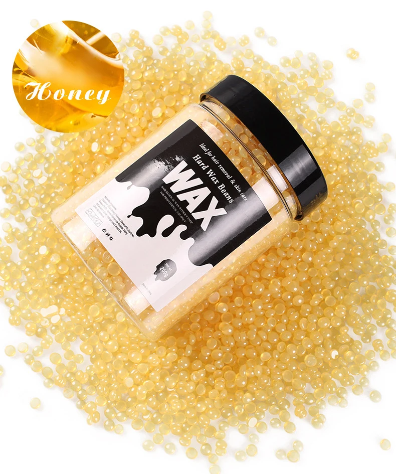 200g Canning Hair Removal Wax Beans Hot Film Waxing Beads for Wax Warmers Melting Pot