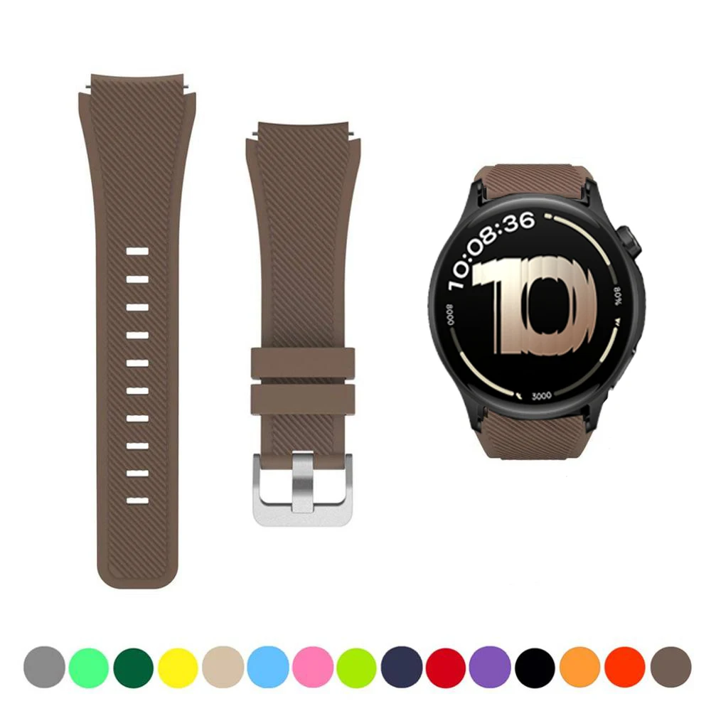 Sport Silicone Bracelet Band for OnePlus Watch - 22mm Watch Strap Accessory, Compatible with OnePlus Watch Series