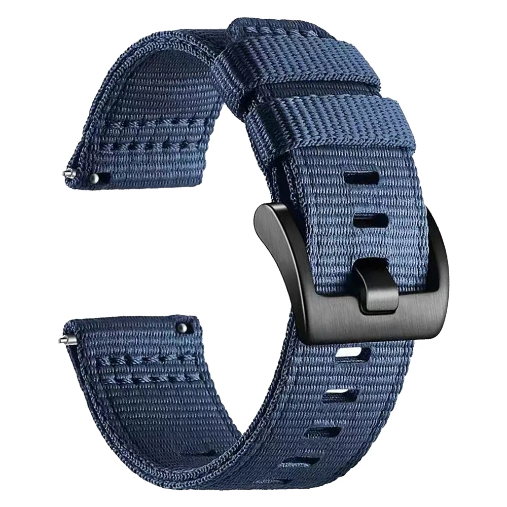 Nylon Sport Watch Band Replacement - 24mm Wristband Bracelet