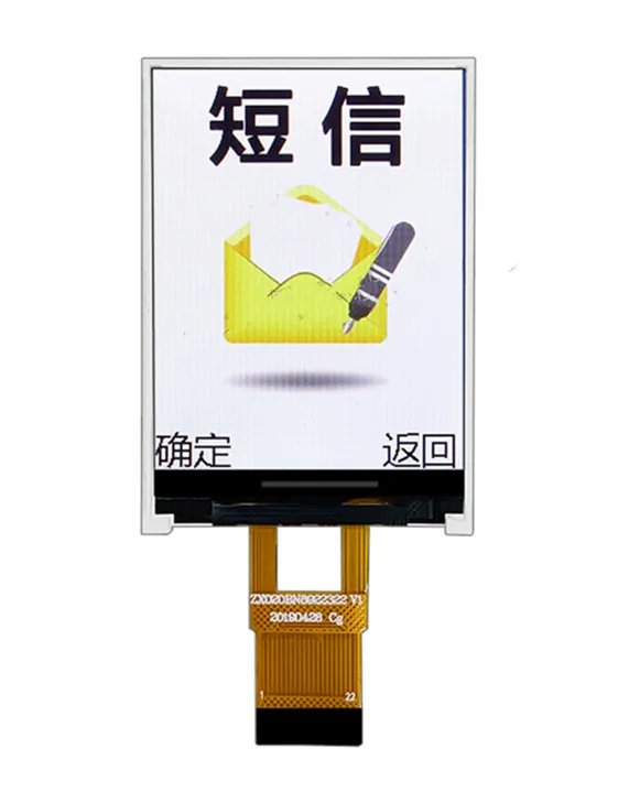 IPS 2.0 inch 22PIN 262K Color TFT LCD Capacitive Screen ST7789 Drive IC 240(RGB)*320 MCU 8Bit Interface