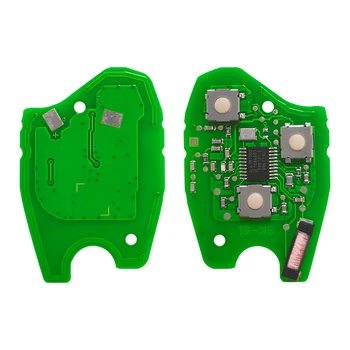 Chiave a distanza per auto con Chip per Mercedes - XNRKEY 3 pulsanti chiave a distanza per auto muslim 4a Chip 433Mhz per Mercedes Benz