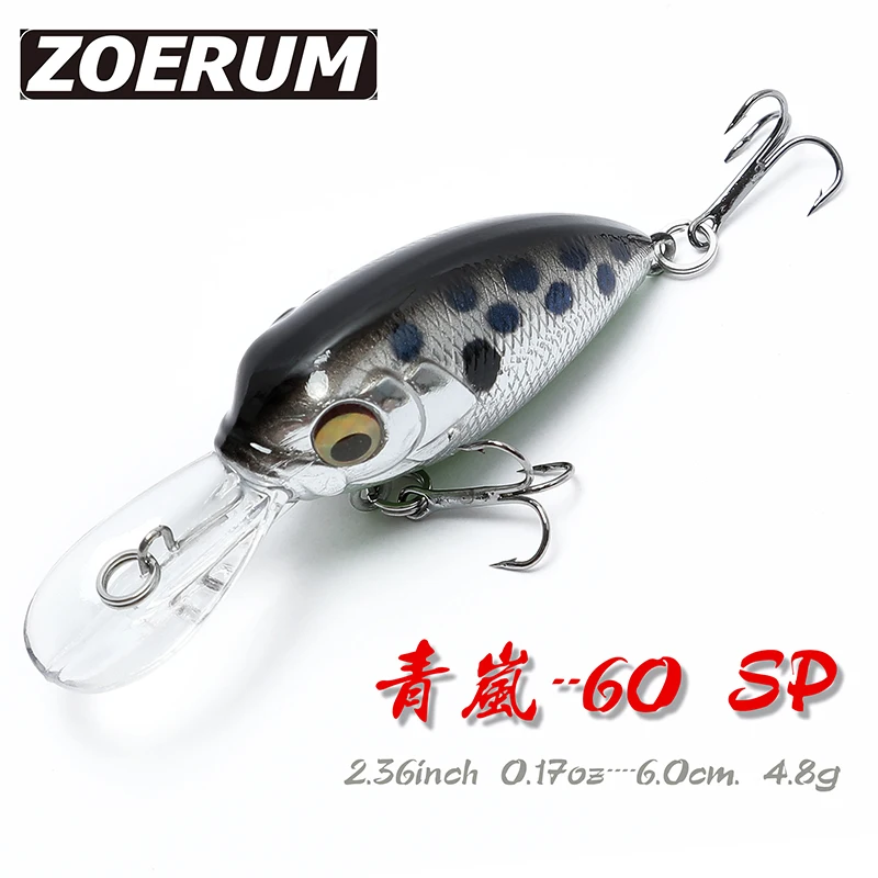 

4.8G Crank Minow Crankbait Lures For Rock Fishing Lures Mini Bass Topwater Jerkbait Artificial Hard Baits Fish Tackle Wobblers