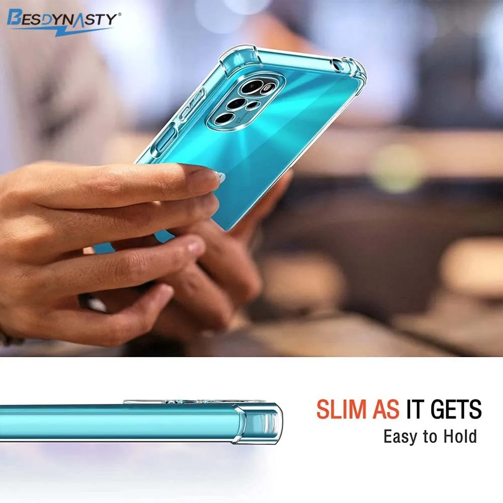 Durable Clear Shockproof Silicone Phone Case