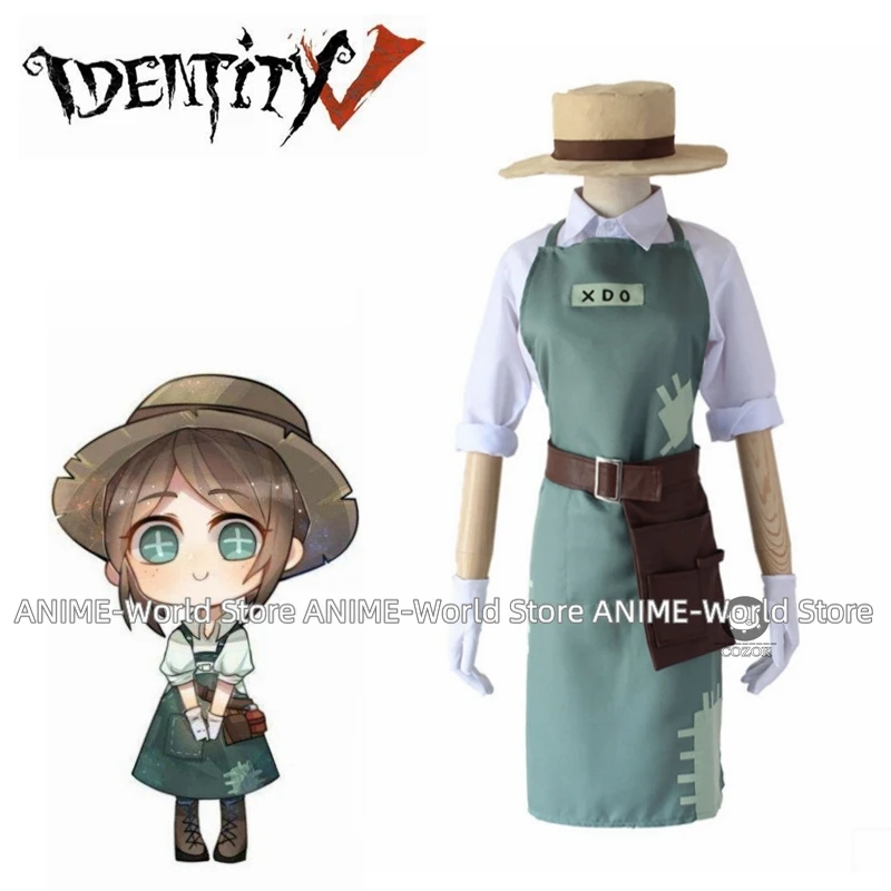 

Game Identity V Cosplay Costumes Gardener Emma Woods Cosplay Costume Uniforms Halloween Party Anime Women Cosplay Costume