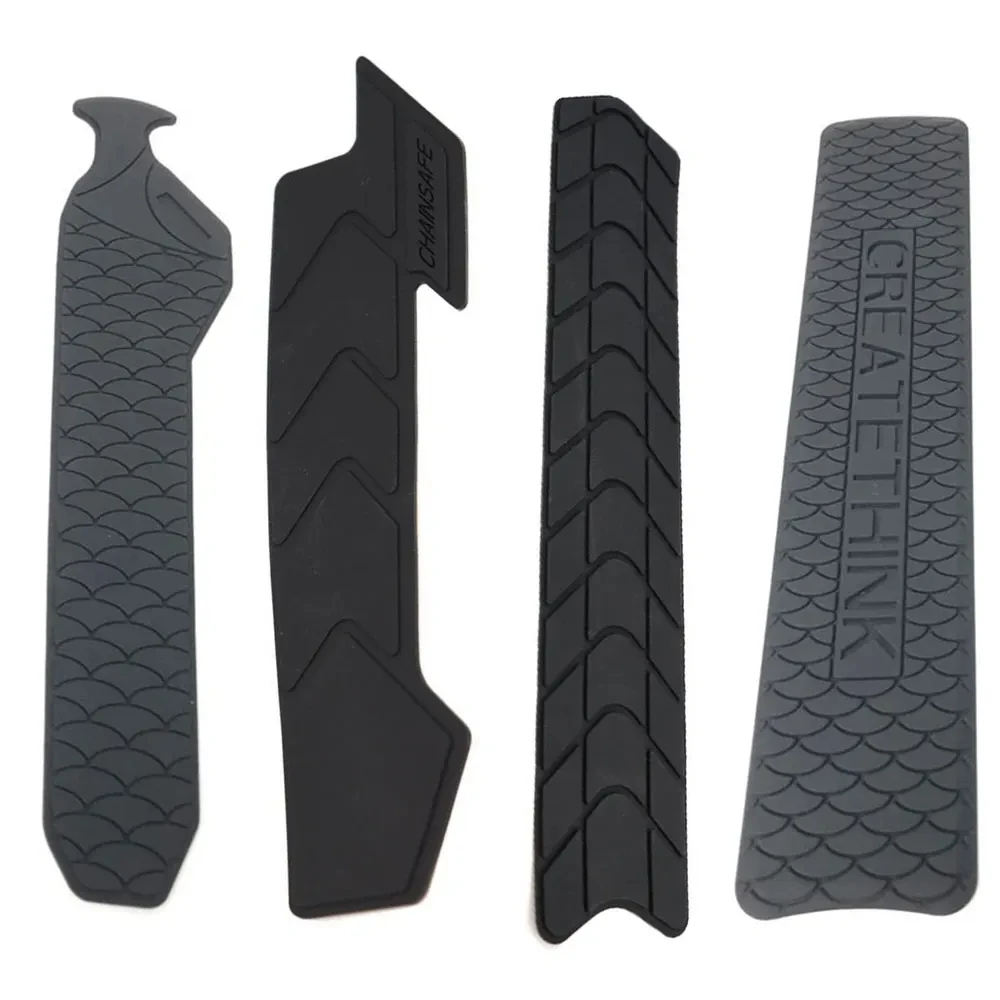 Description Picture 2 of itemMTB Road Bike Chain Protector Chainstay Silicone Bicycle Frame Care Guards Self-Adhesive Cover Protection for Anti-Scratch