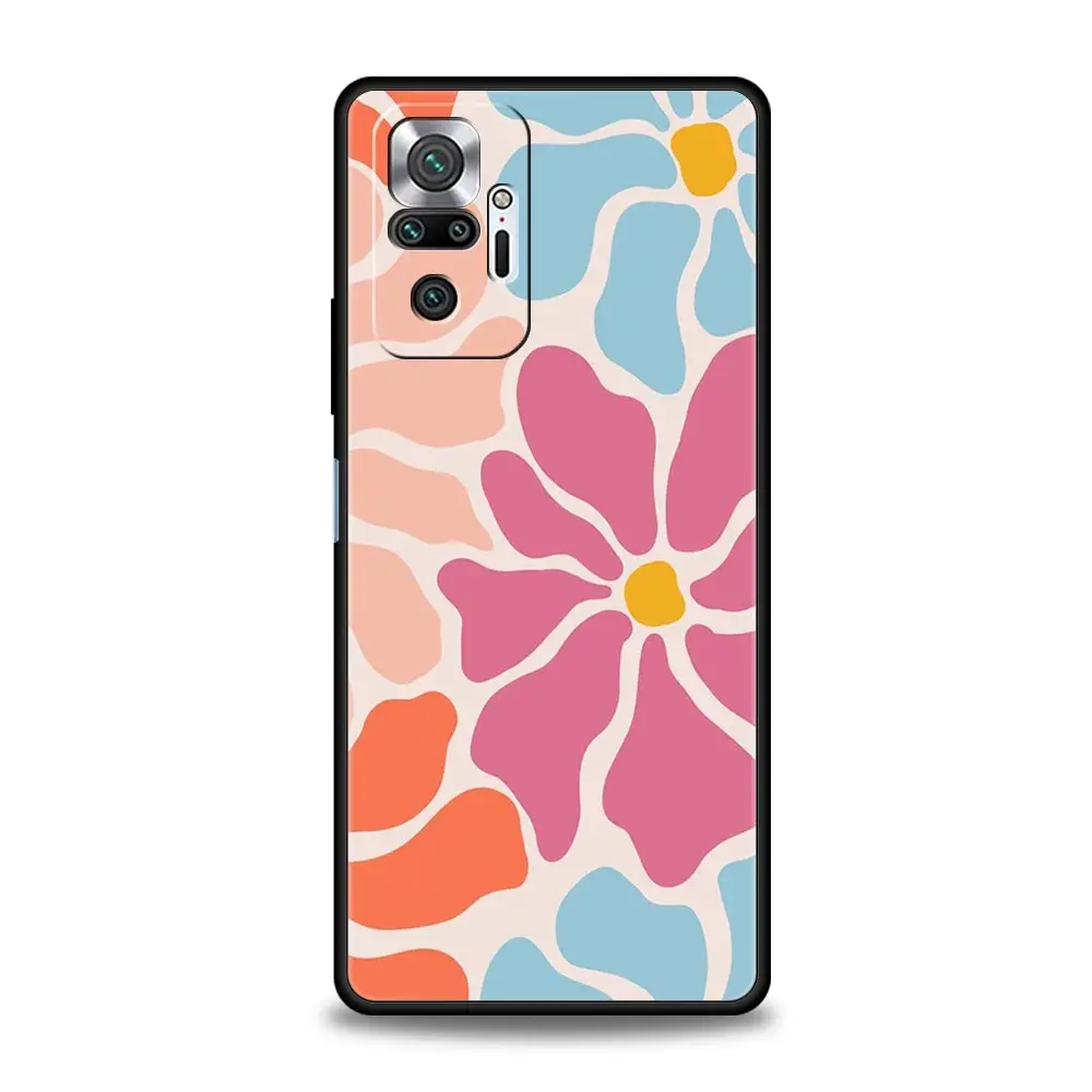 Abstract Flower Market Soft TPU Phone Case