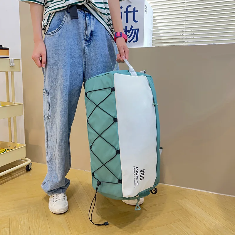 2024 New  Women Fitness for Dry and Wet Separation Training Sports Carrying Luggage Short Distance Travel Women's Large Capacity