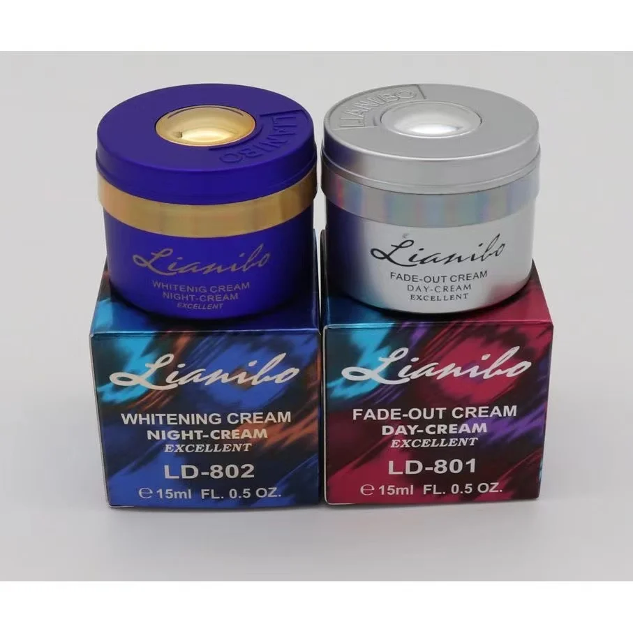 Original Lianibo Day And Night Cream Skin Care Moist Whitening Moisturizing Set