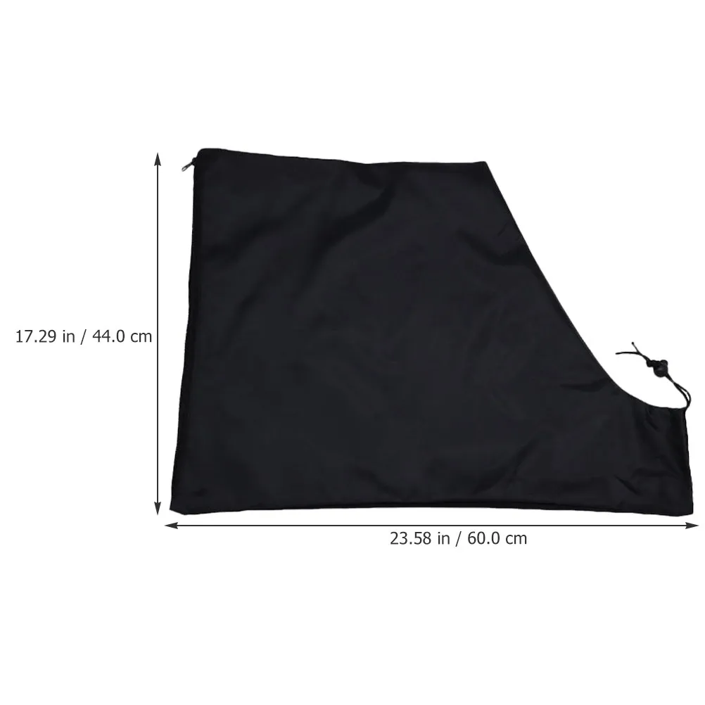 2Pcs 리프 블로어 진공 가방 옥스포드 천 내마모성 헤비 듀티 잎 수집 주머니 잔디밭 야외 낙엽용