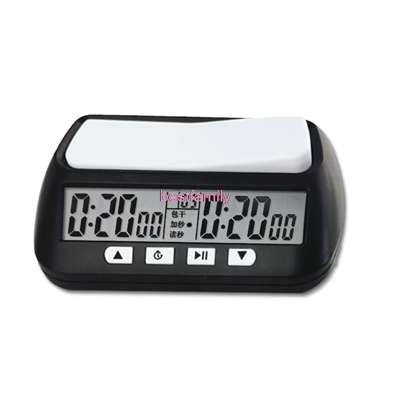 

Hot Portable Chess Clock Digital Count Up Down Electronic Referee Timer Professional Handheld Master Go Game Board Game I158