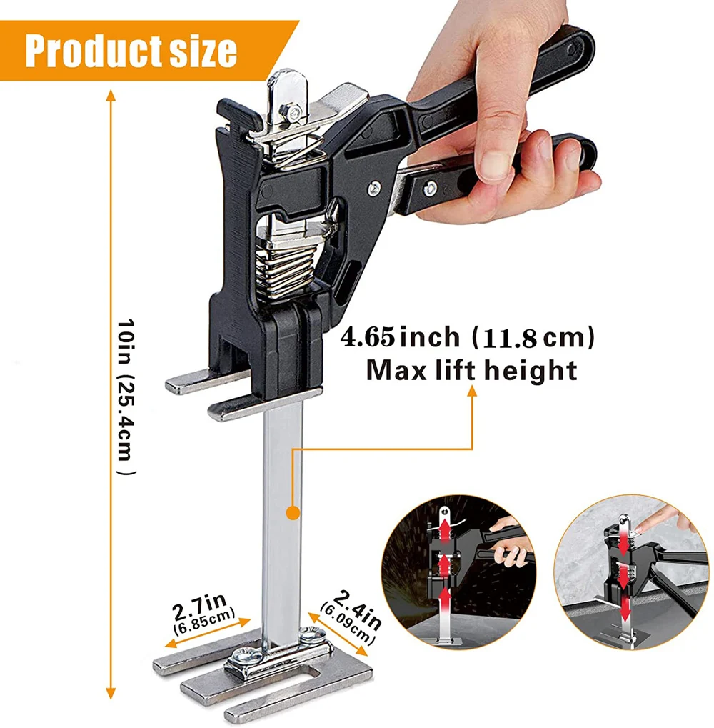 K50 New Hand Lifting Tool Labor-Saving Arm Jack Door Panel Drywall Lifting Cabinet Board Lifter Tile Height Adjuster