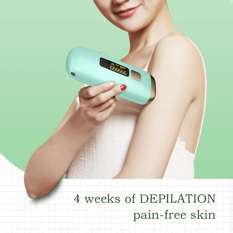 

Full Body Quickly Epilator Portable Ipl Laser Hair Removal Device Bikini Safe Painless LCD Display Delay Growth Home Appliance