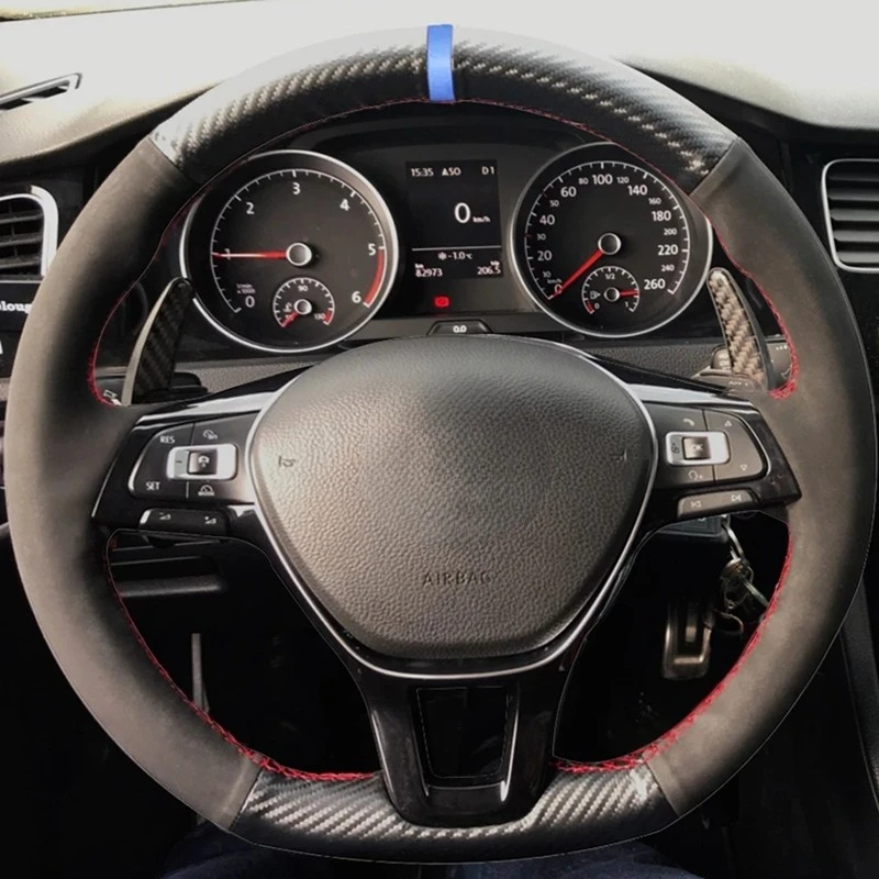 フォルクスワーゲンのハンドルカバー,VWゴルフ7 mk7,トゥーラン