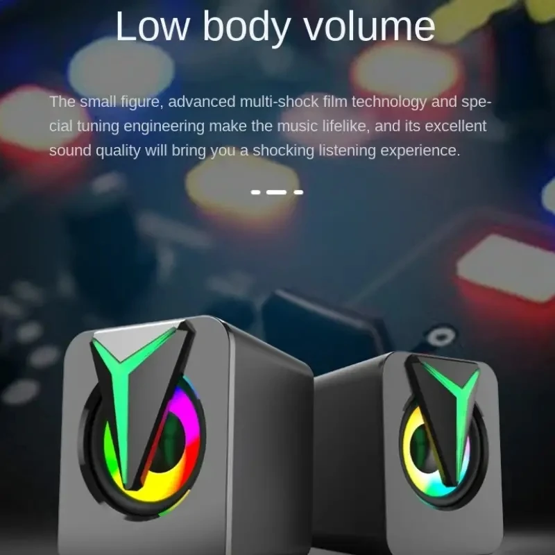 Desktop Computer RGB Sound Speaker