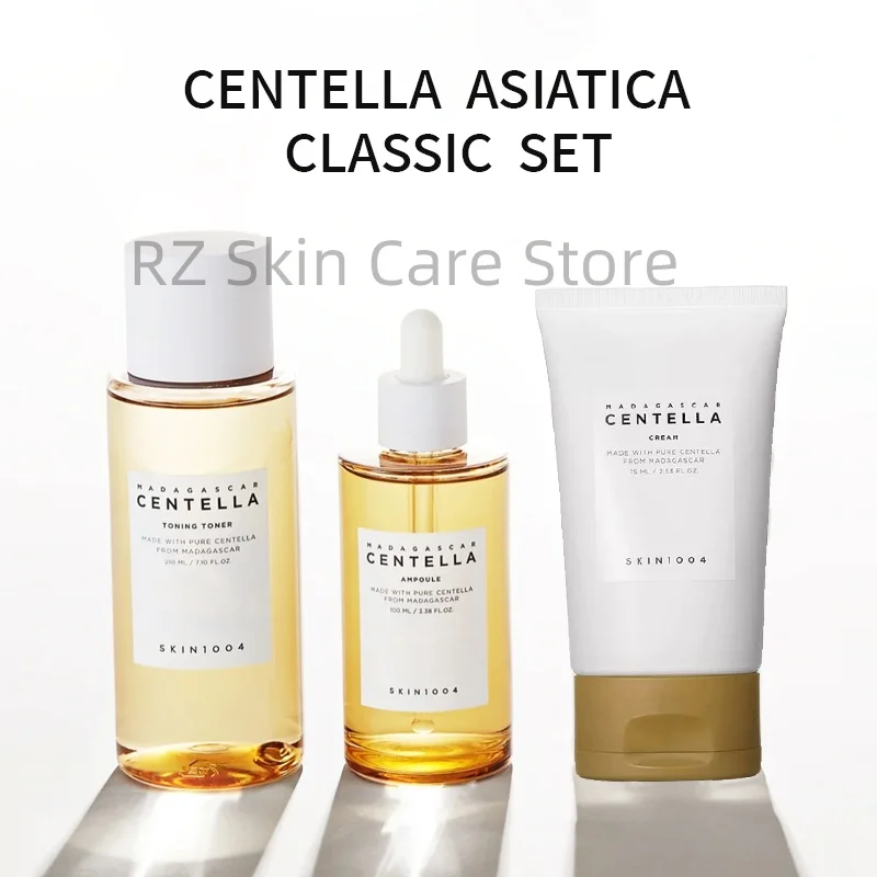 SKIN1004 Madagascar Centella Skincare Coreanos Originales 3 Pcs/Set Whitening Cream Asiatica Ampoule Facial Serum Toning Toner facial serum facial essence