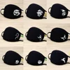 Fashion Face Mask Dragon Butterfly Scorpion deer Cartoon Anime Masks Half Face Mouth Muffle Dustproof Masks Anti-dust Black Mask 4