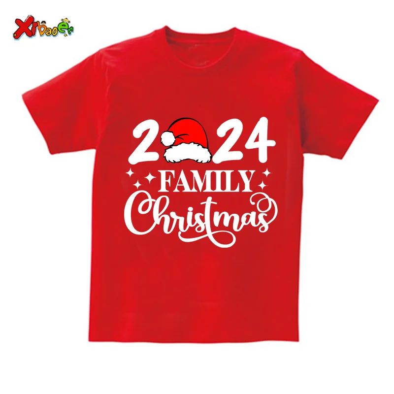 thumbnail image 5 of Camiseta de atuendo familiar a juego 2024, camisas familiares a juego para Navidad, camisa de atuendo, blusas de fiesta con apariencia familiar, atuendos para bebés, ropa de regalo, 5 of 5