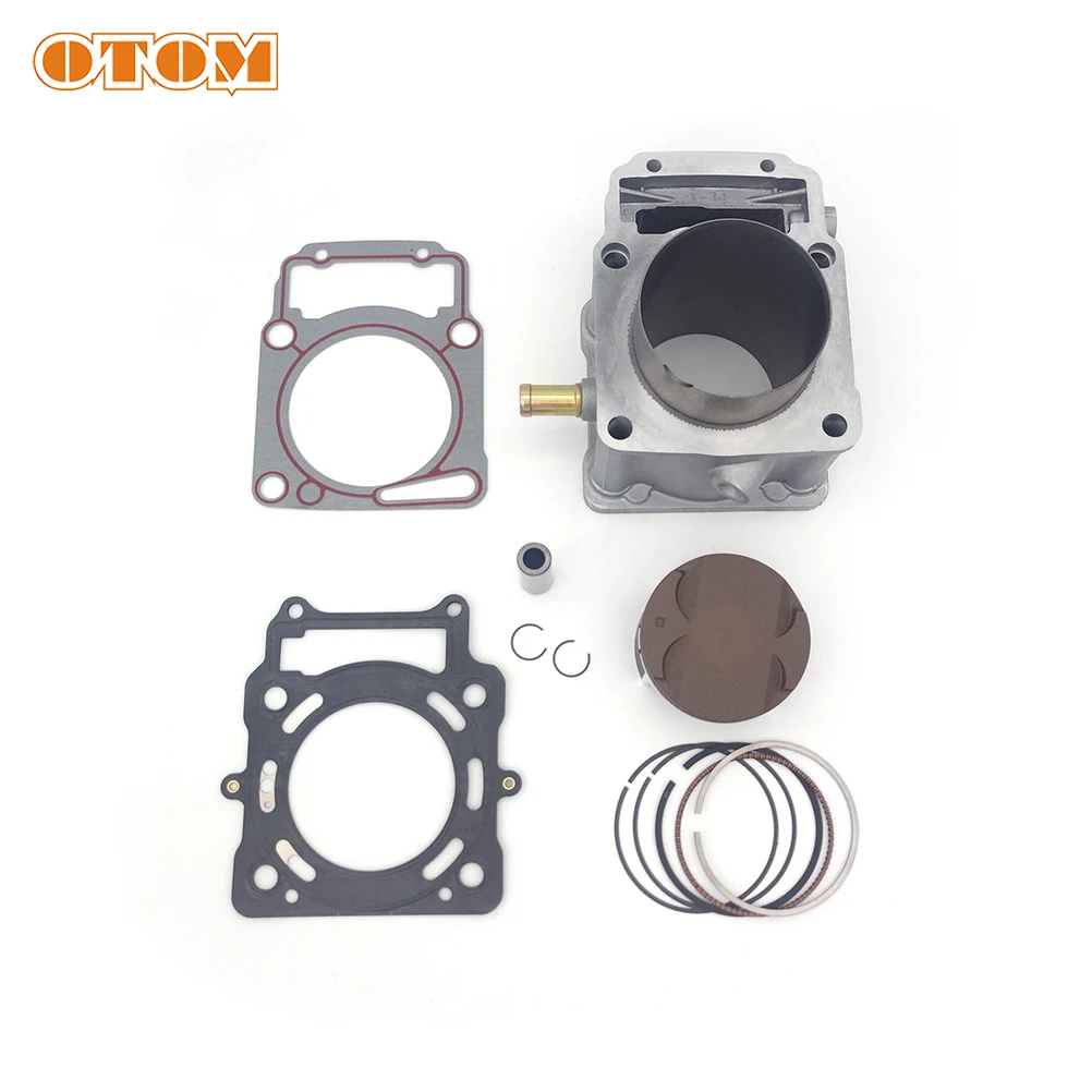 OTOM 오토바이 실린더 키트, ZONGSHEN ZS174MN-3 CBS300 CBS350 엔진 부품, 에어 실린더 블록 피스톤 링 가스켓 세트, 77mm