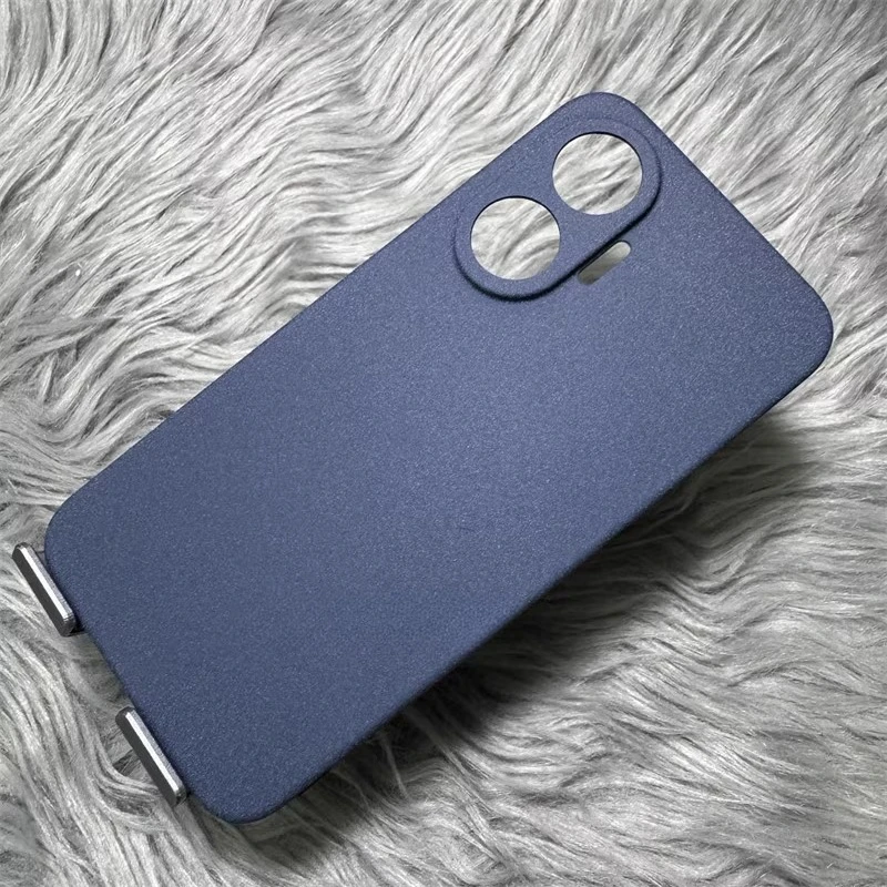 Ultra Thin Sandstone Matte Soft Silicone Case with Frosted Bumper Shell