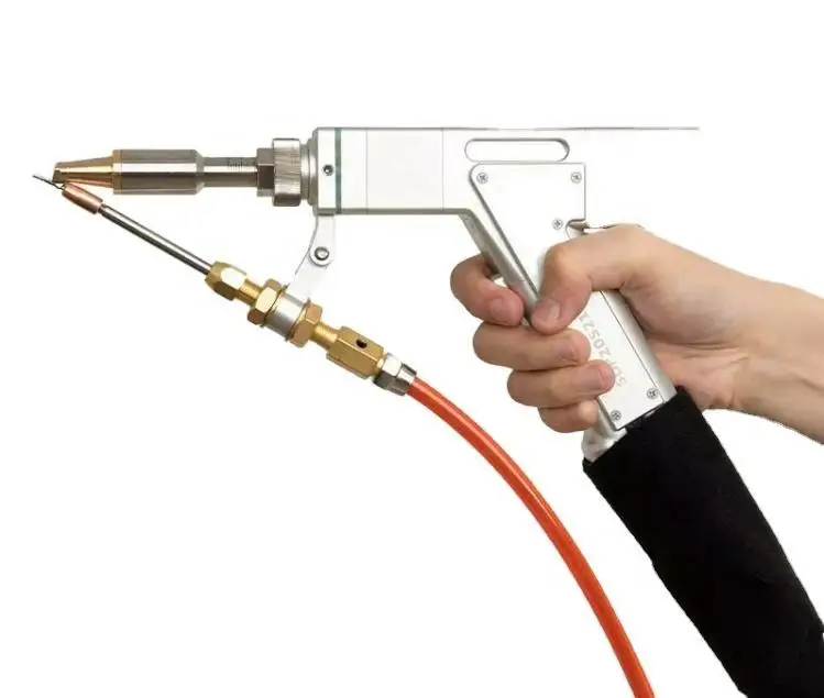 The hand-held laser welding gun is suitable for welding stainless steel and metal 2