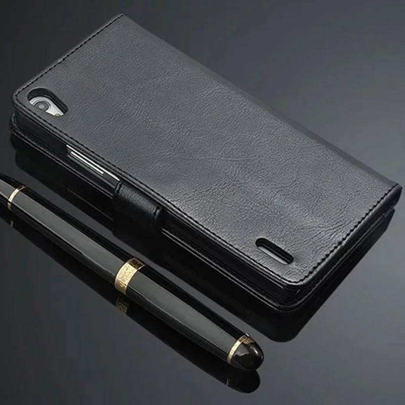 Magnetic Leather Flip Book Case and Cover in Premium Design