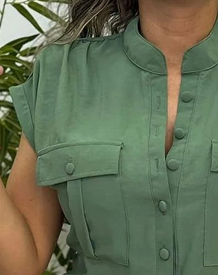 Рисунок 3 - Женский Повседневный Топ на пуговицах