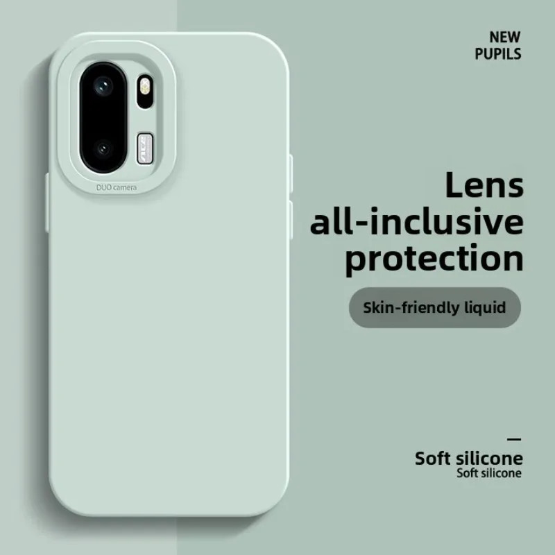 Fashionable Liquid Silicone Shockproof Case with Lens Protection