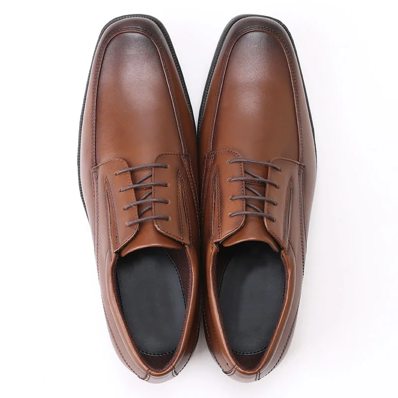 Classic Business Men's Dress Shoes Fashion Elegant Formal Wedding Shoes Men Slip on Office Oxford for Men Mens Dress