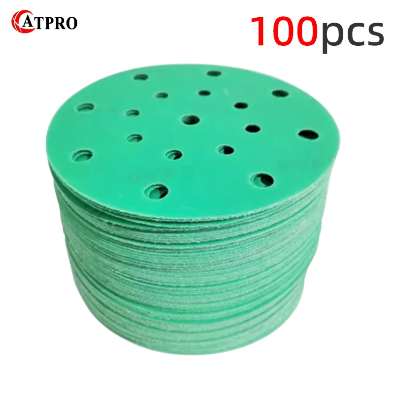 Sanding Discs Sandpaper Set Polish Sand Paper Sandpaper Tools Sander Pads for 6-inch Round Abrasive Polish Automotive Plaster