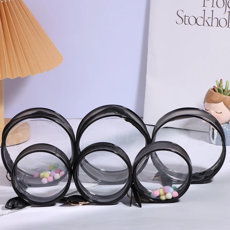 Gift Boxes Transparent Mystery Box Mini Anime Doll Display Bag Universal 9/12cm Display Box Portable Storage Bag Coin Purse Earphone
