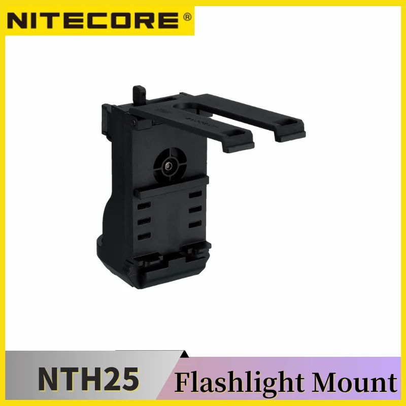 NITECORE 360&deg; NTH25 Tactical Flashlight Holster Torch Light Mount Spotlight Holder for P26 P20 R25 MH25GTS Law Enforcement weapon flashlight accessories