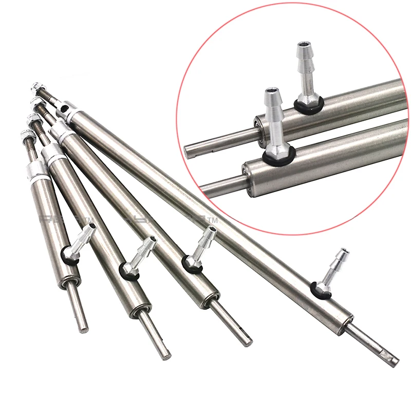 1 Piece 4mm RC Marine Boat Prop Drive Shaft and Sleeve Motor Tuber Set with Refuel Oil Nozzle for Jet Boat Accessory Parts 1