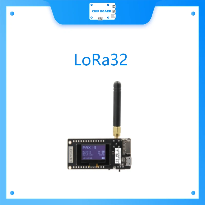 

LoRa32 V2.1_1.6 Version 433/868/915Mhz ESP32 LoRa OLED 0.96 Inch SD Card Bluetooth WIFI Wireless Module ESP-32 SMA