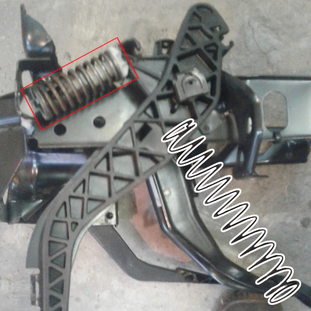 Car Clutch Pedal Return Spring Replacement For Seat Leon 1M 1P 1999