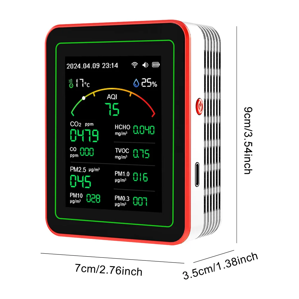 Smart 15-in-1 Indoor Air Quality Monitor