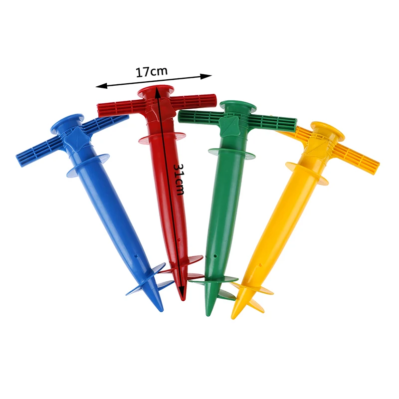 Umbrella Stand 1pc Adjustable Plastic Sun Beach Patio Sand Ground Fixing Tools