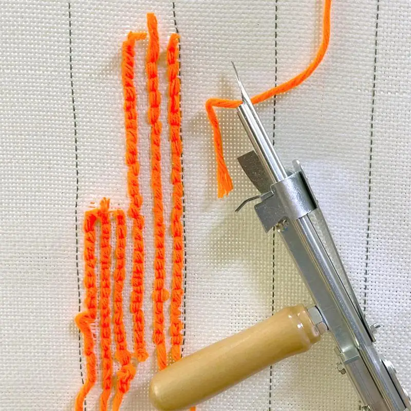 Handheld Rug Tufting Tool Manual Adjustable Speed