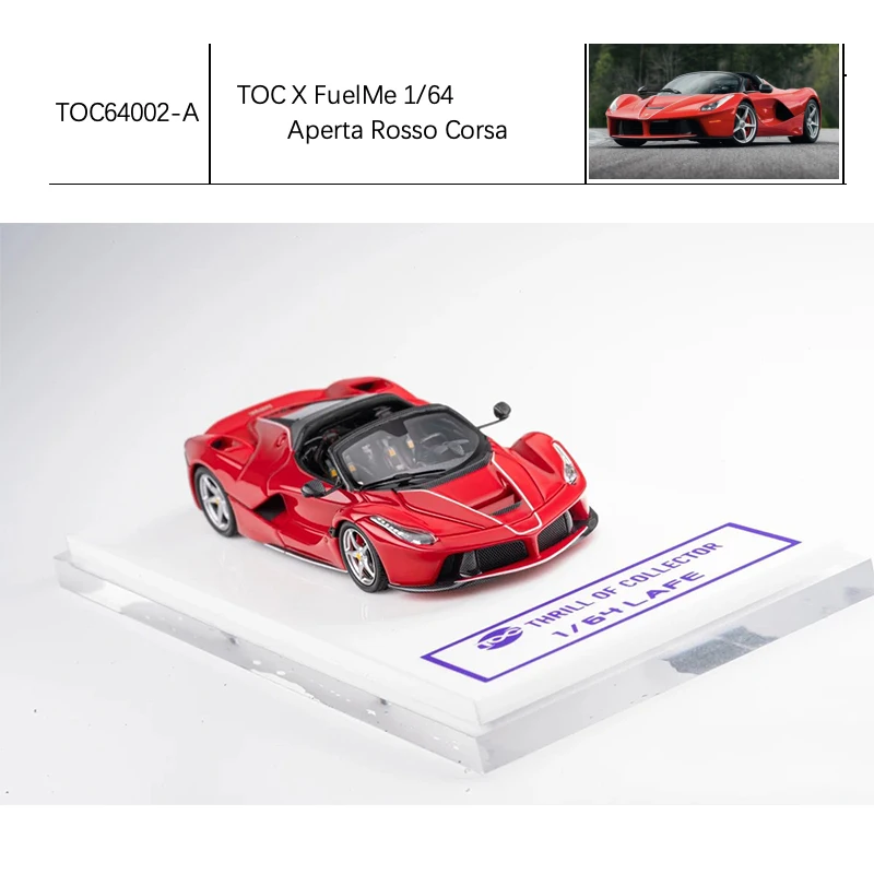 FUELME TOC In Stock 1:64 Aperta Super Resin Diorama Car Model