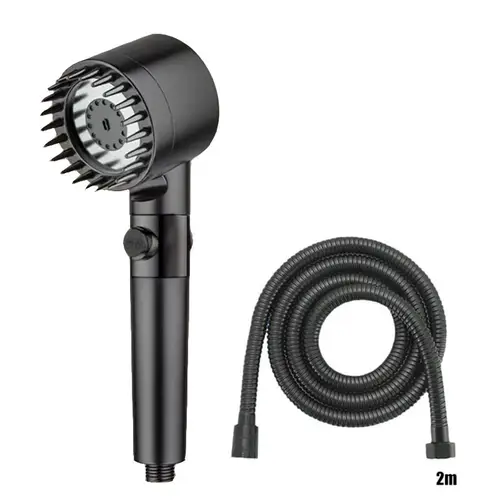 Shower for Bathroom Accessories Three Level Adjustment Showerhead Pressurization Head Massage Knobs Filter Set Showers Parts - Image 23